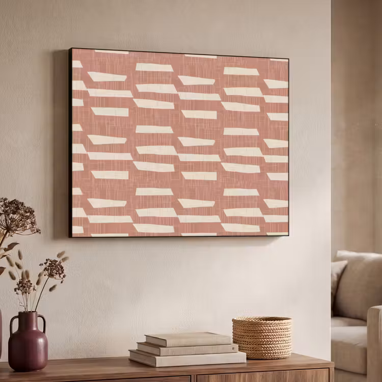 Art Frame - Terracotta - Abstract - Textuur - Patroon — 4