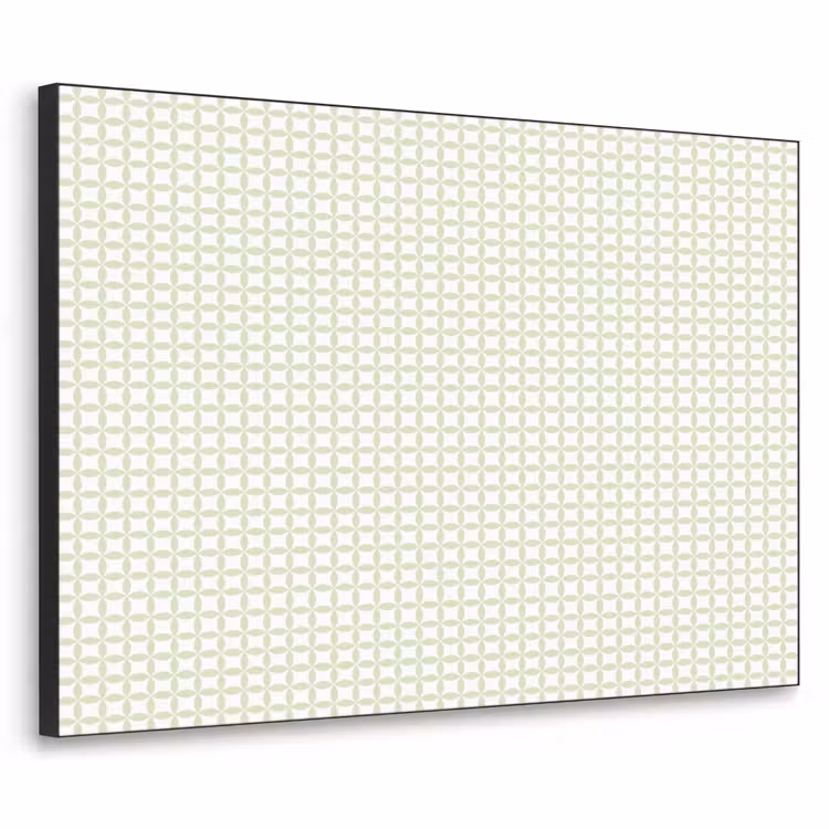 Art Frame - Saliegroen - Geometrisch - Cirkels - Patroon — 1