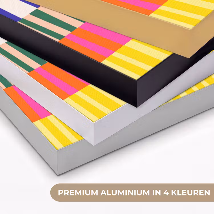 Art Frame - Patroon - Strepen - Abstract - Modern - Kleurrijk — 5