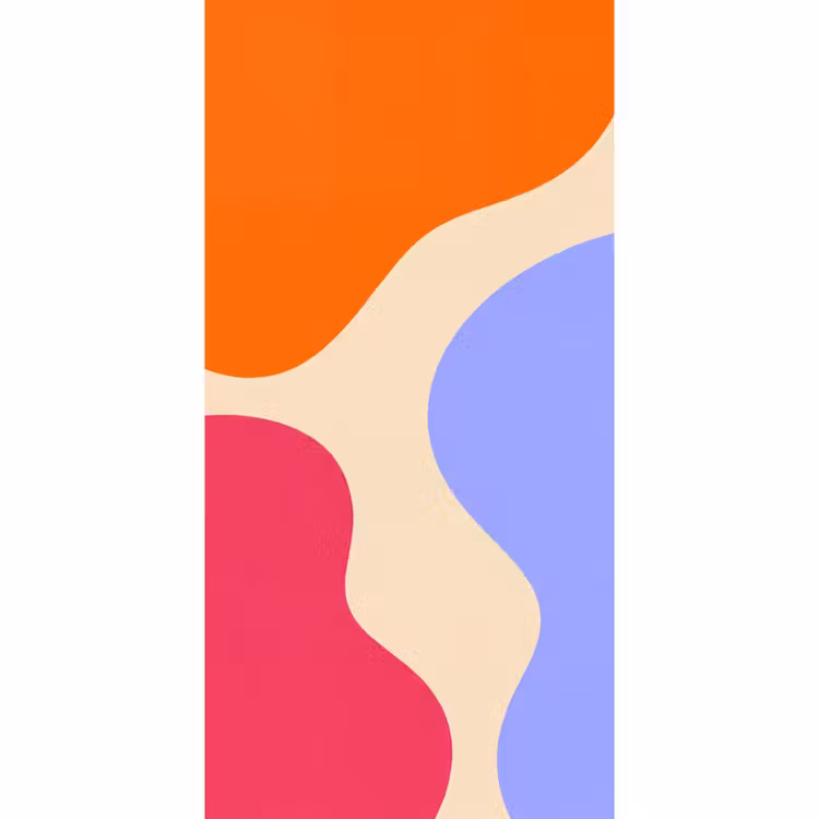 Behang - Abstract - Organische vormen - Design - Modern - Kleurrijk — 2