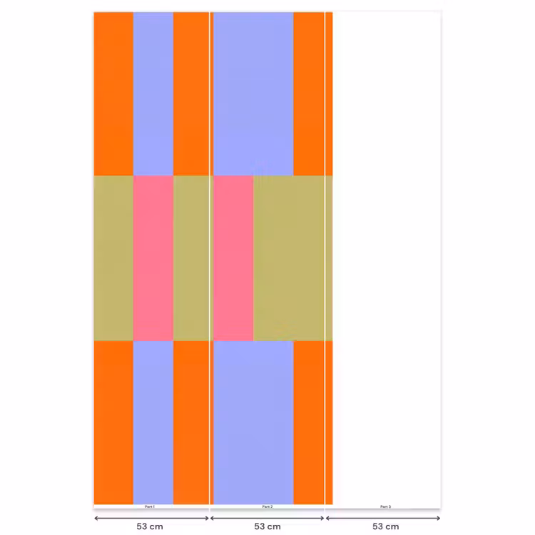 Behang - Abstract - Patroon - Geometrisch - Kleurrijk - Modern — 6