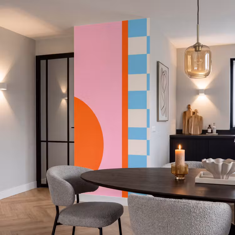 Behang - Abstract - Vormen - Geometrisch - Modern - Kleurrijk — 5