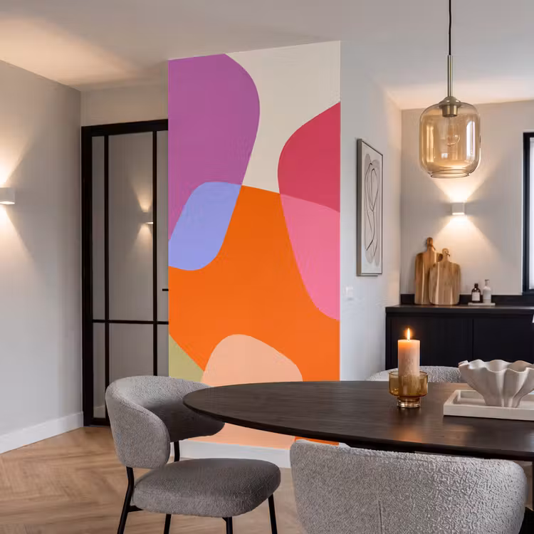 Behang - Abstract - Vormen - Modern - Kleurrijk — 5