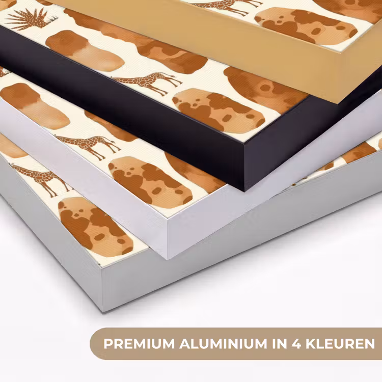 Art Frame - Terracotta - Safari - Dieren - Patroon — 5