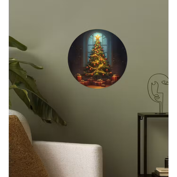 Behangcirkel - Kerstboom - Cadeau - Kerst - Winter — 3