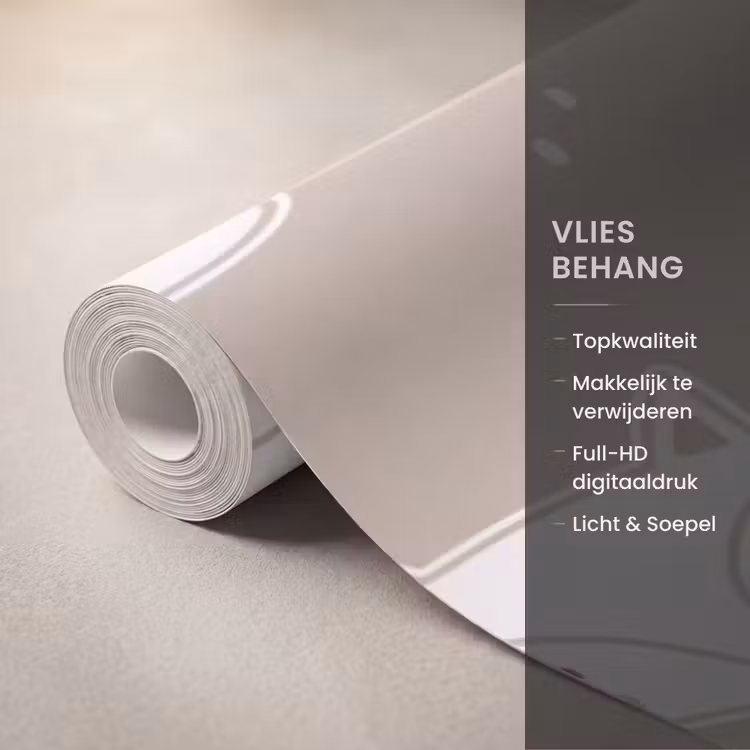Behang - Dieren - Patroon - Illustratie - Modern - Beige — 3