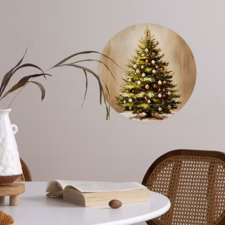 Behangcirkel - Kerst - Sfeer - Groen — 4