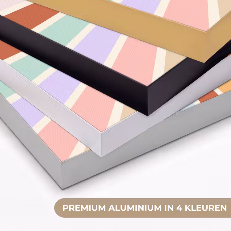 Art Frame - Zon - Stralen - Vrolijk - Kleurrijk - Abstract — 5
