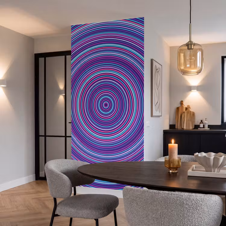 Behang - Abstract - Cirkels - Kleurrijk — 5