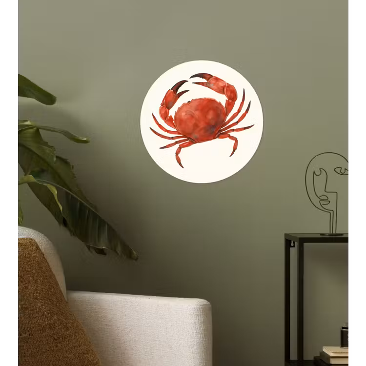 Behangcirkel - Krab - Felrood - Poten — 3