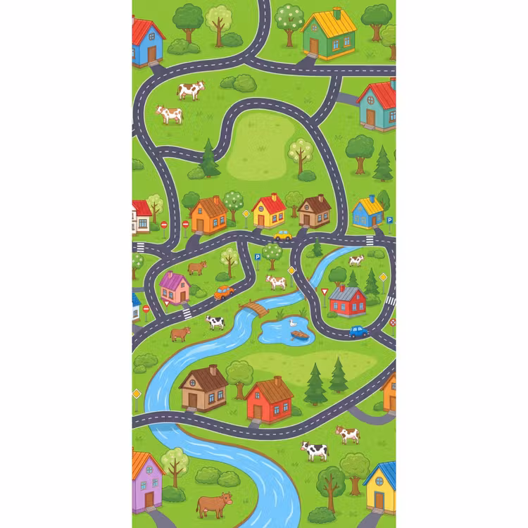 Behang - Dorp - Wegen - Huizen — 2
