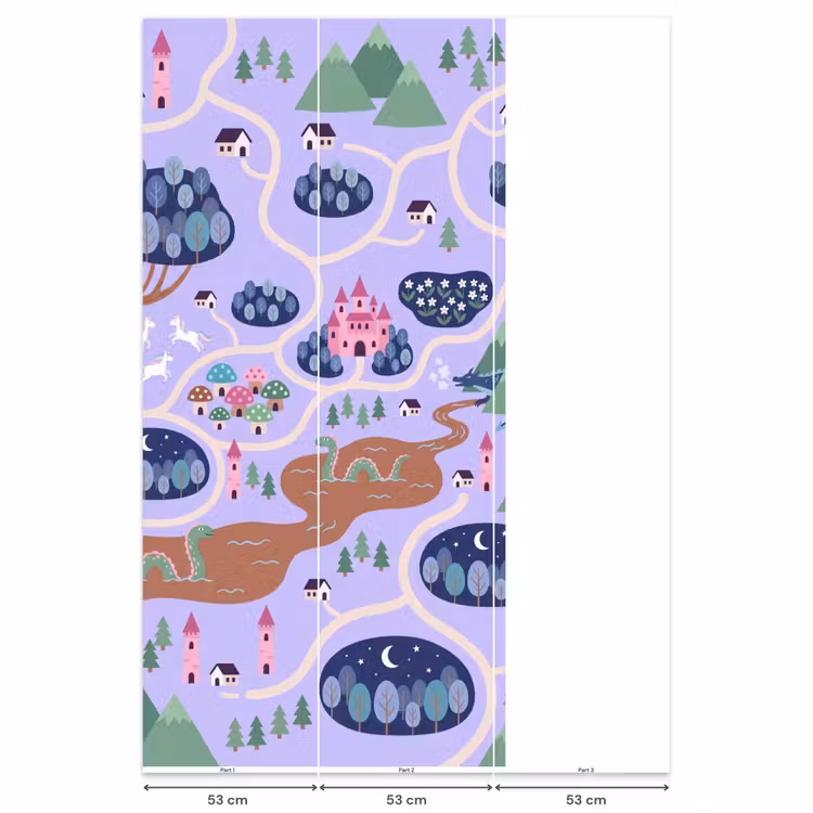 Behang - Eenhoorn - Fantasie - Dieren — 6