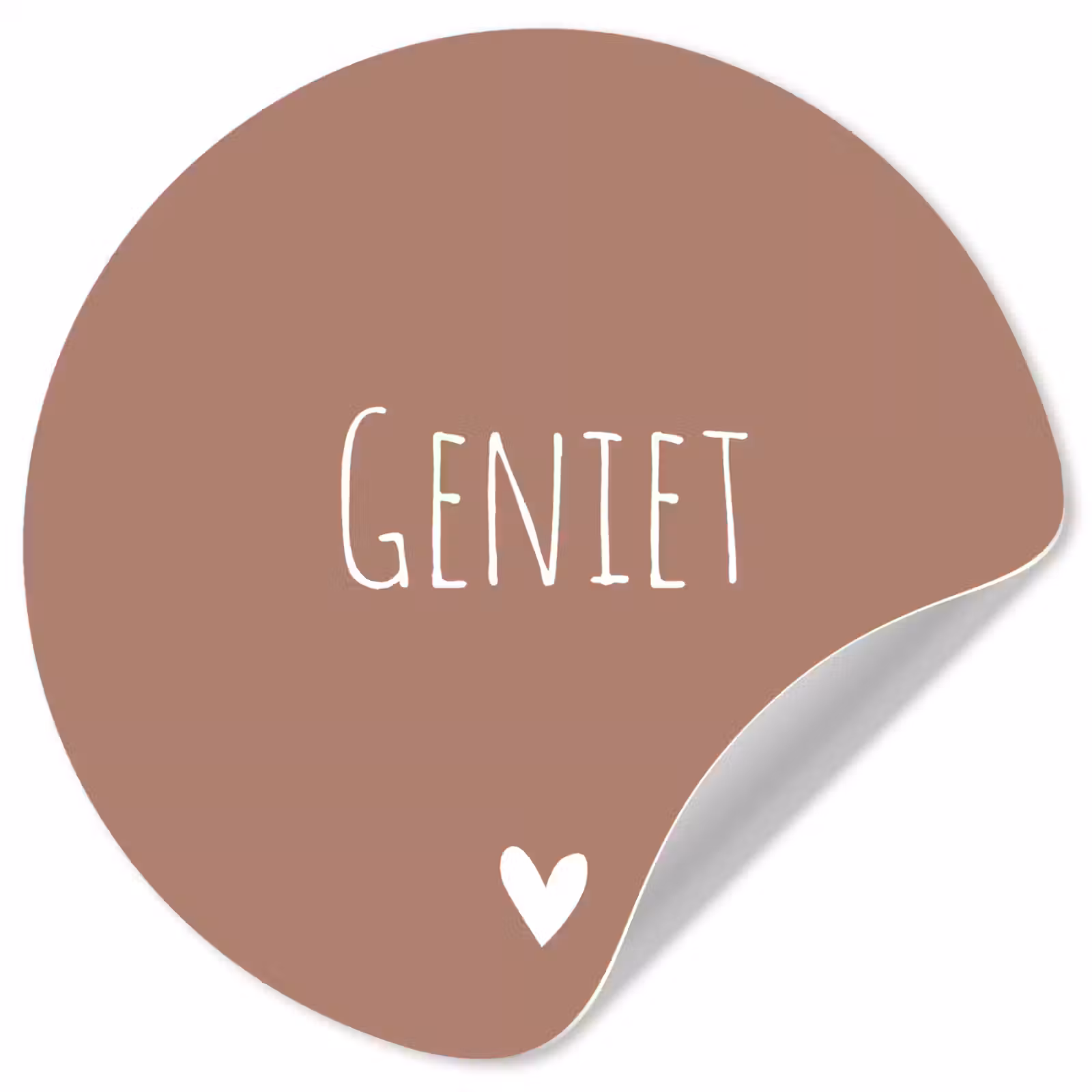 Behangcirkel - Geniet - Spreuken -Quotes — 1