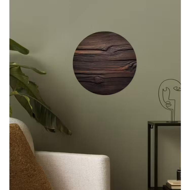 Behangcirkel - Hout - Grillige nerven — 3