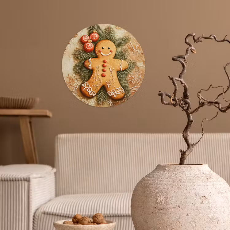 Behangcirkel - Kerstmis - Koekje - Poppetje - Speculaas — 2