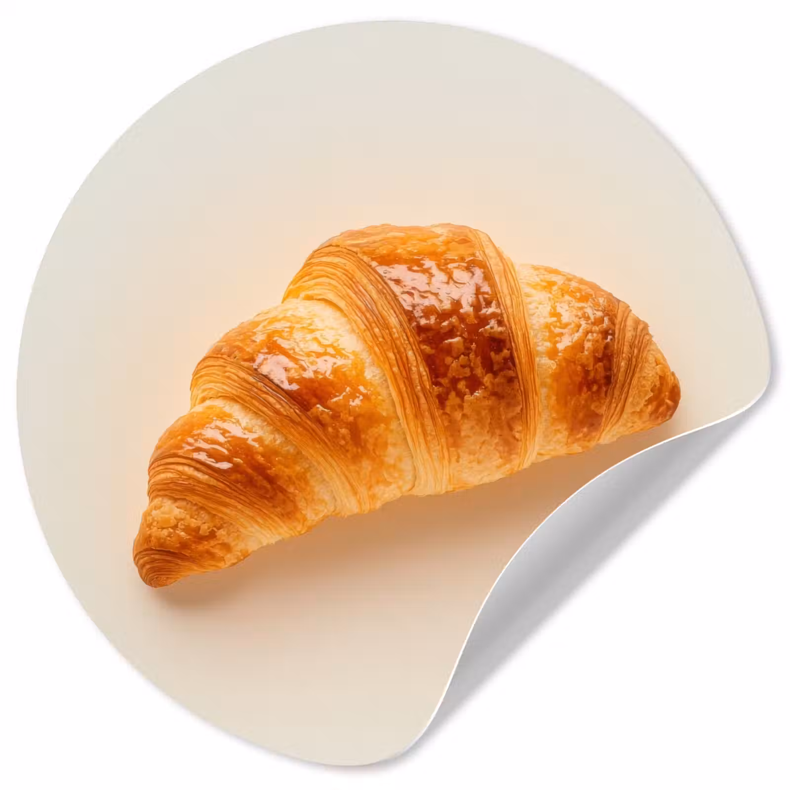 Behangcirkel - Croissant - Brood - Beige — 1