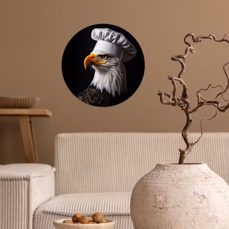 Behangcirkel - Arend -Amerika - Koksmuts - Vogel - Stoer — 2