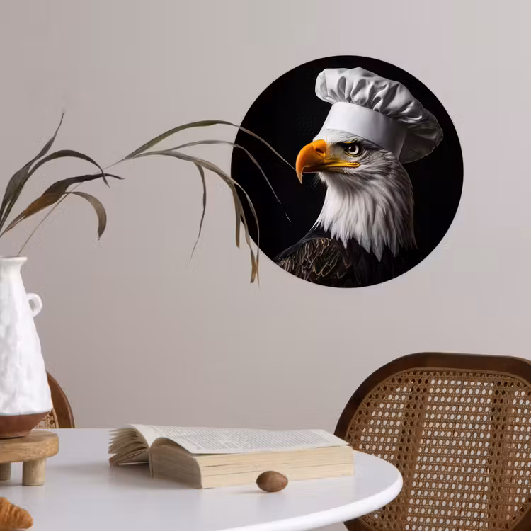 Behangcirkel - Arend -Amerika - Koksmuts - Vogel - Stoer — 4