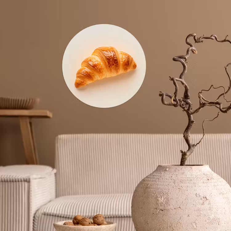 Behangcirkel - Croissant - Brood - Beige — 2