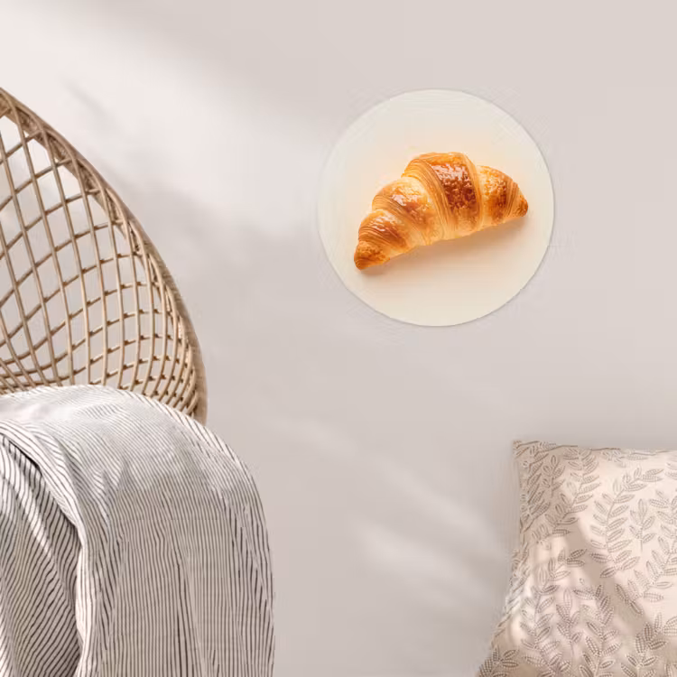 Behangcirkel - Croissant - Brood - Beige — 5