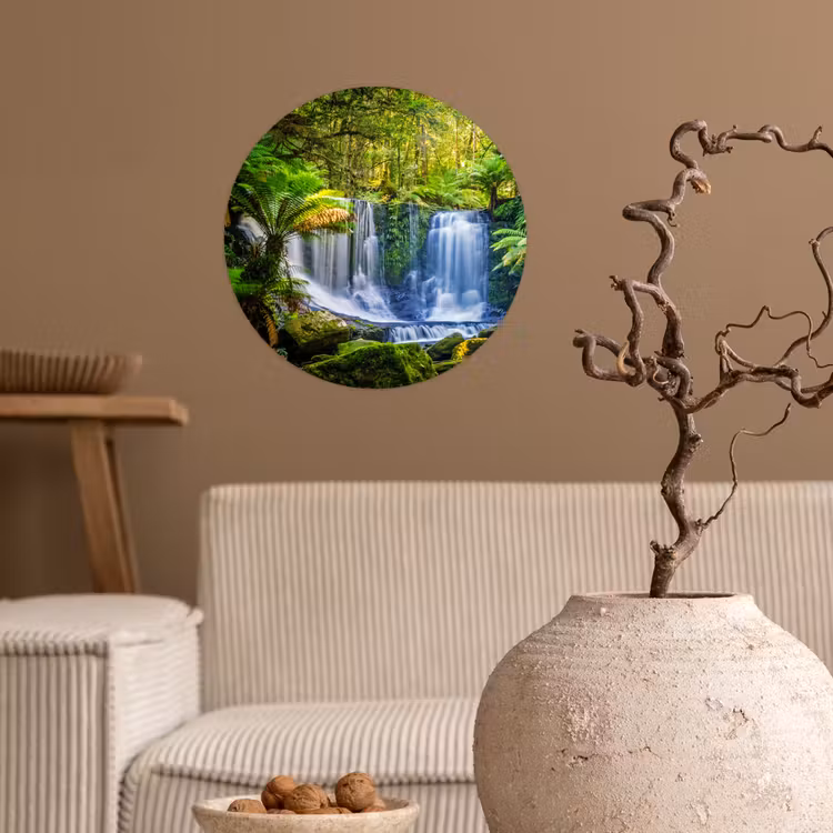Behangcirkel - Jungle - Waterval - Australië - Planten - Natuur — 2