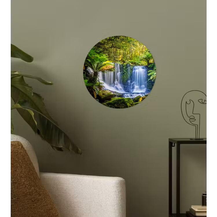 Behangcirkel - Jungle - Waterval - Australië - Planten - Natuur — 3