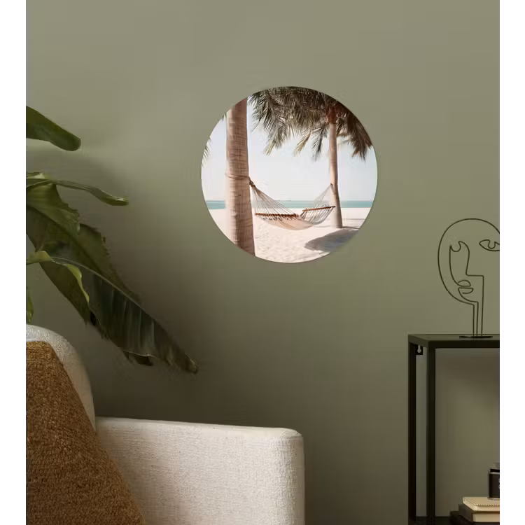 Behangcirkel - Hangmat - Palmbomen - Strand - Zee — 3