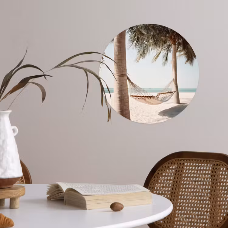 Behangcirkel - Hangmat - Palmbomen - Strand - Zee — 4