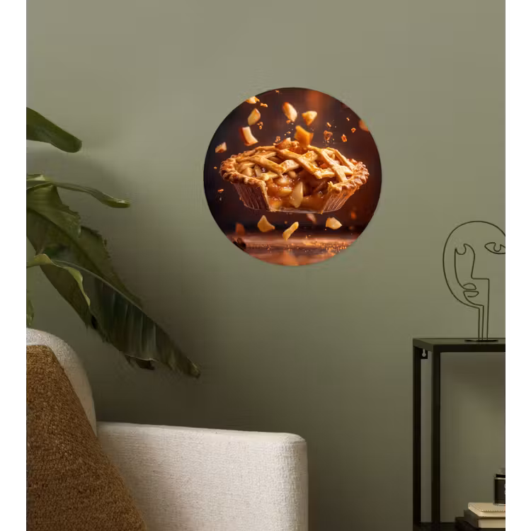 Behangcirkel - Appel - Taart - Warm - Eten — 3