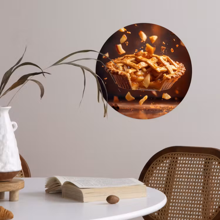 Behangcirkel - Appel - Taart - Warm - Eten — 4