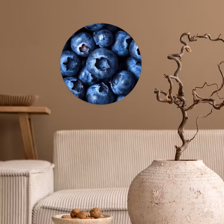 Behangcirkel - Bessen - Blauw - Fruit — 2