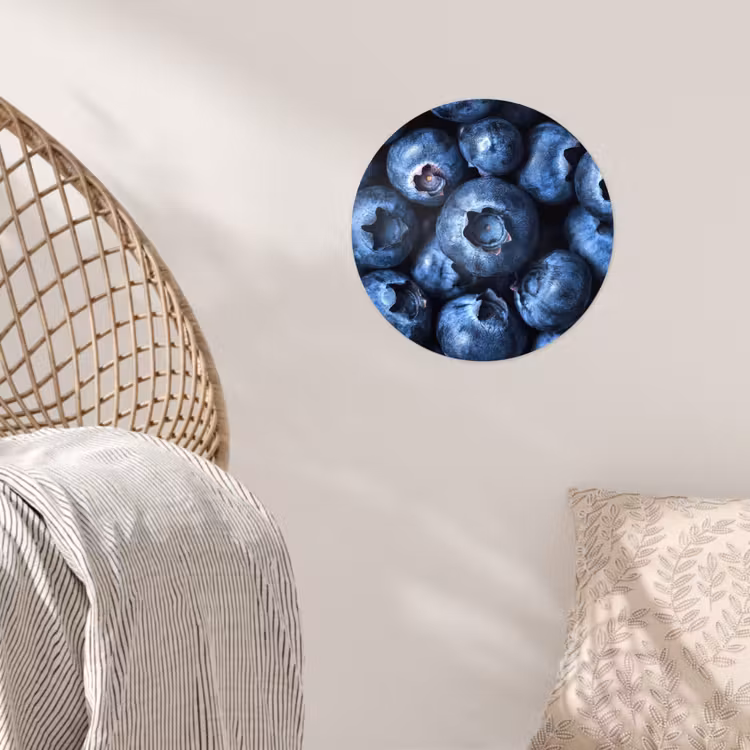 Behangcirkel - Bessen - Blauw - Fruit — 5
