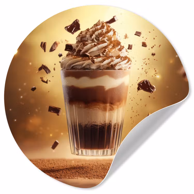 Behangcirkel - Dessert - Chocolade - Zoet - Eten — 1