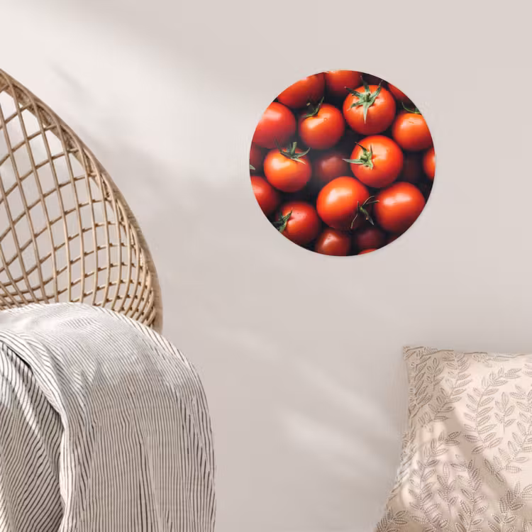 Behangcirkel - Groente - Rood - Tomaten — 5