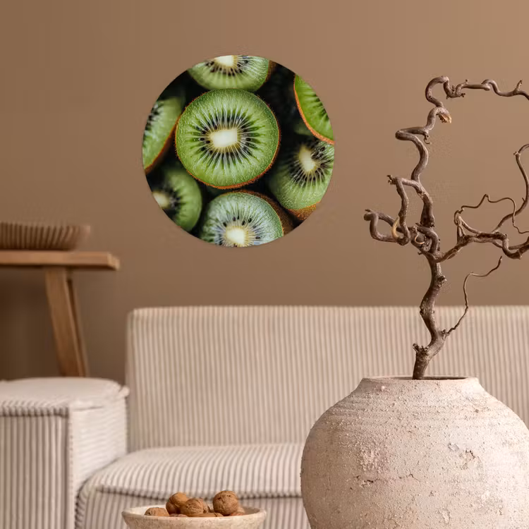 Behangcirkel - Kiwi - Fruit - Groen — 2