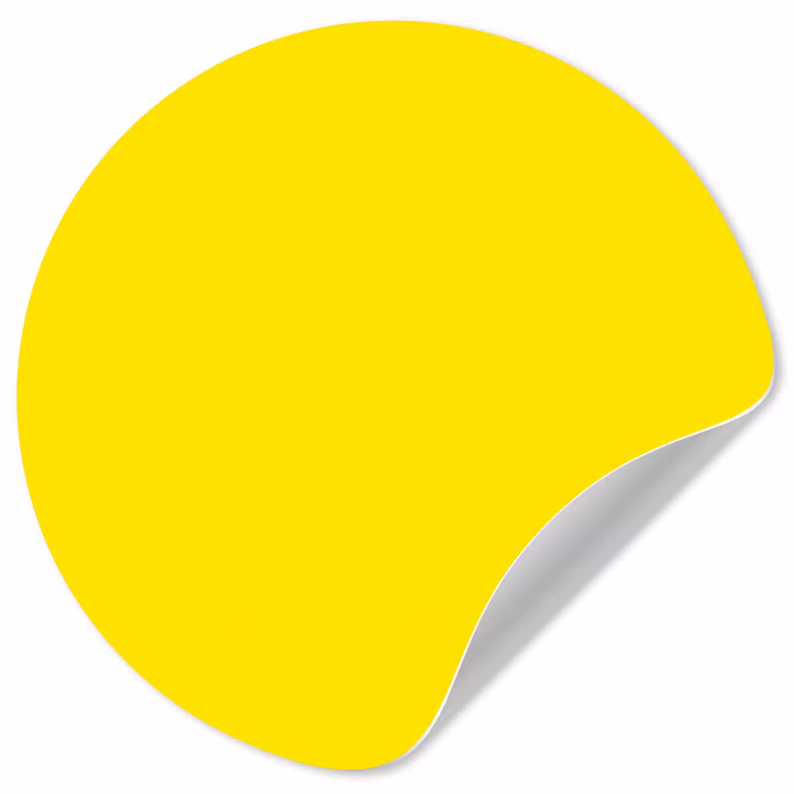 Behangcirkel - Geel - Citroen - Neon - Kleuren — 1