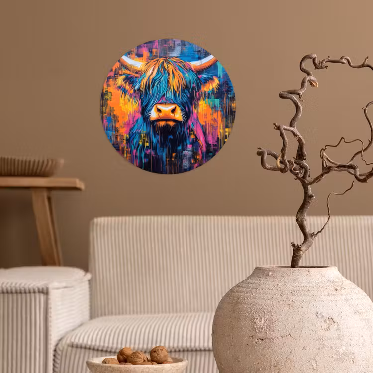 Behangcirkel - Marmer - Modern - Goud — 2
