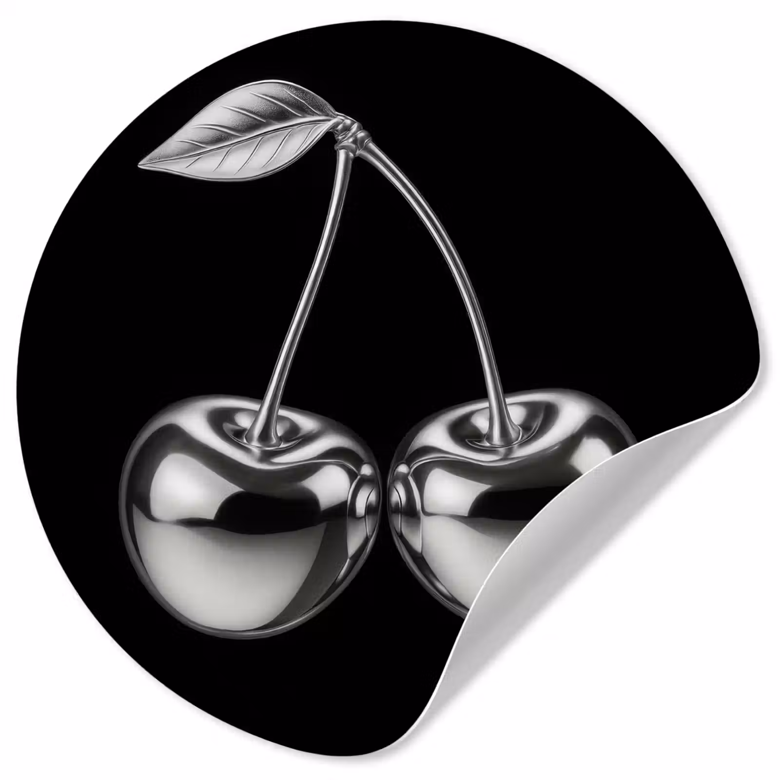 Behangcirkel - Kers - Luxueus - Metallic — 1
