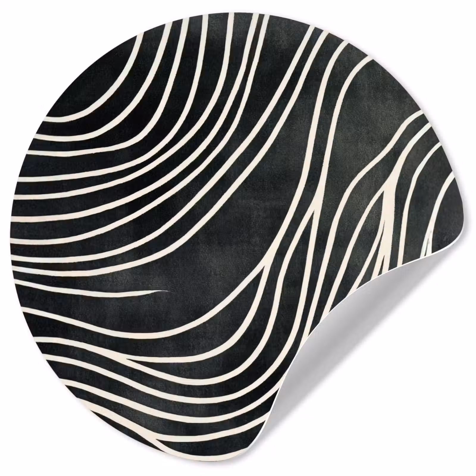 Behangcirkel - Lijnen - Patroon - Abstract - Wit — 1