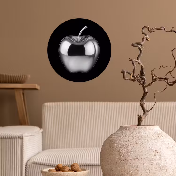 Behangcirkel - Appel - Metallic - Symmetrisch — 2