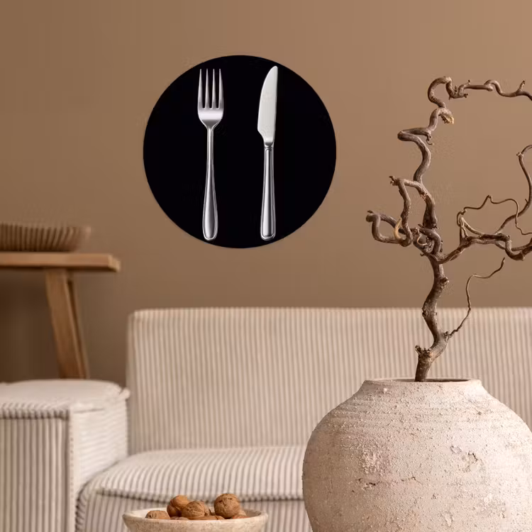 Behangcirkel - Bestek - Klassiek - Elegant — 2