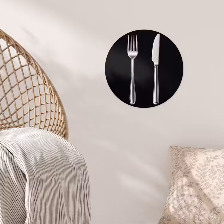 Behangcirkel - Bestek - Klassiek - Elegant — 5