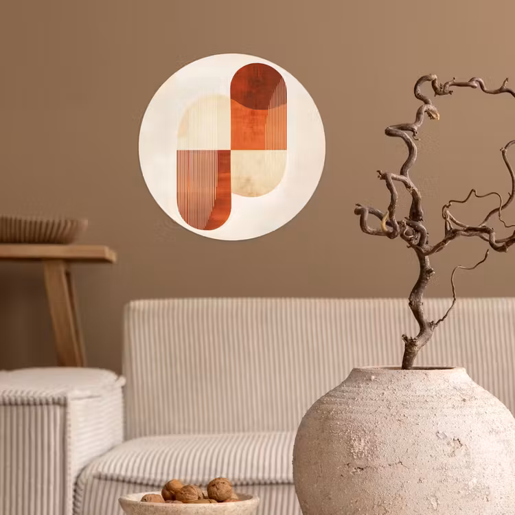 Behangcirkel - Bogen - Beige - Vormen — 2
