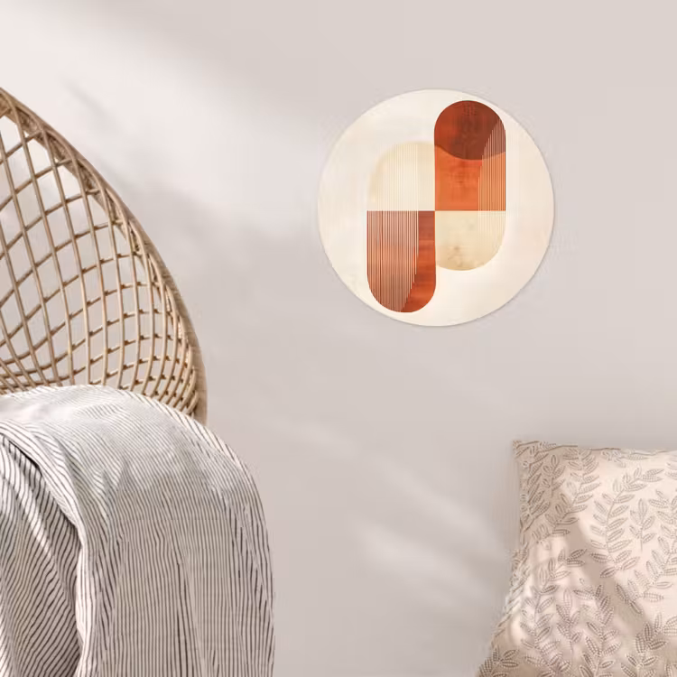 Behangcirkel - Bogen - Beige - Vormen — 5