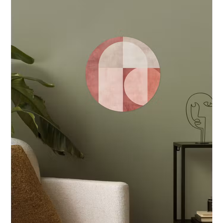 Behangcirkel - Figuren - Abstract - Roze — 3