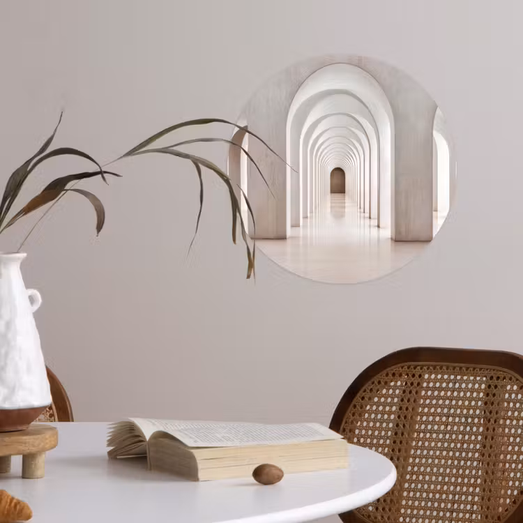 Behangcirkel - Hal - Bogen - Symmetrisch - Modern — 4