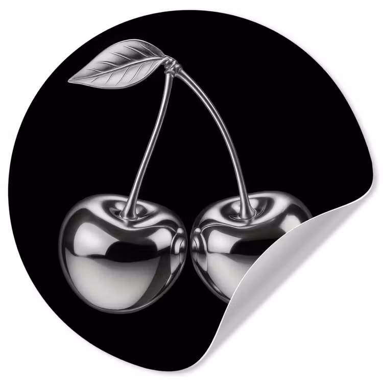 Behangcirkel - Kers - Luxueus - Metallic — 1