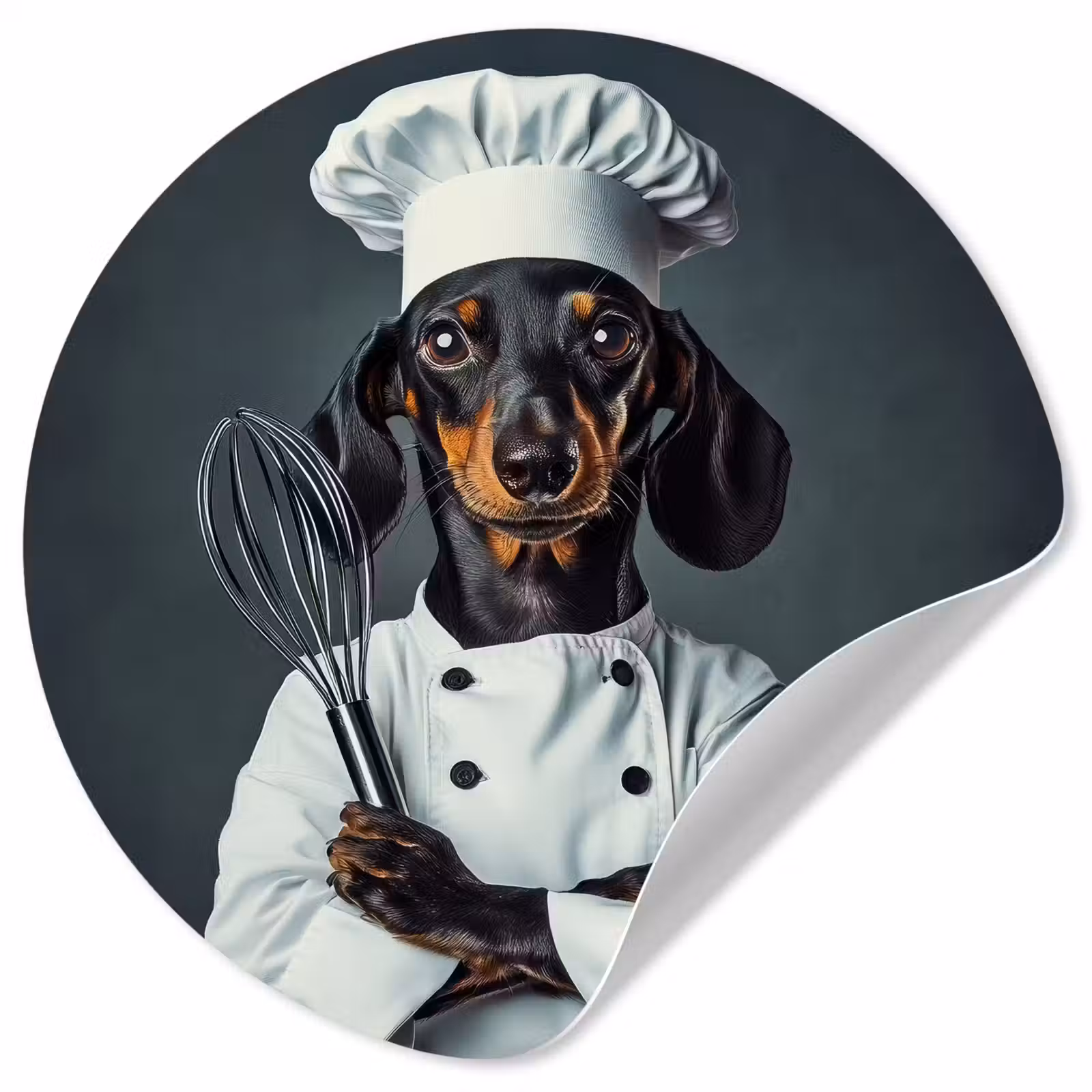 Behangcirkel - Hond - Garde - Kok — 1