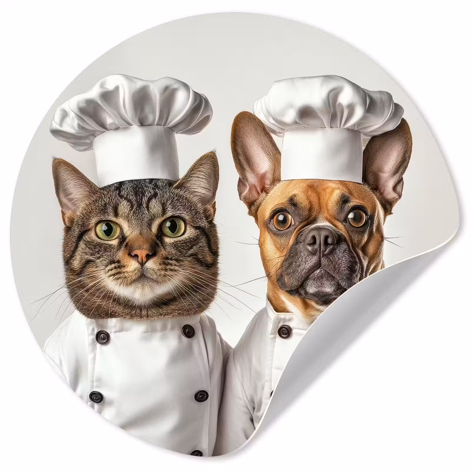 Behangcirkel - Kat - Hond - Kokskleding — 1