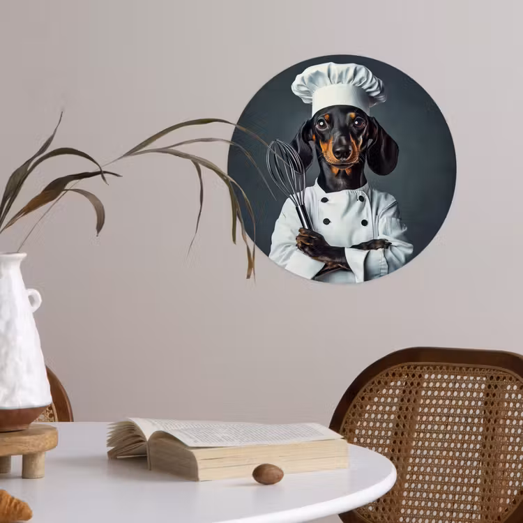 Behangcirkel - Hond - Garde - Kok — 4